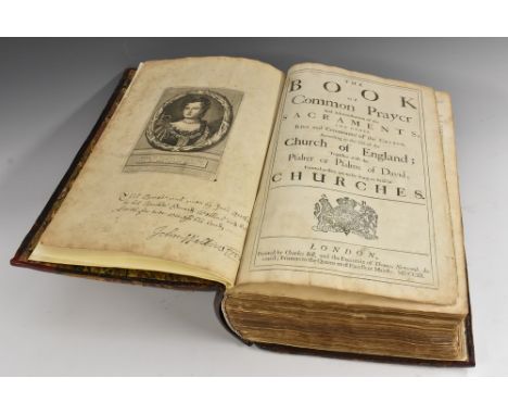 The Book of Common Prayer [...] [&amp;] Holy Bible, Containing The Old Teftament (sic) and The New [...], Printed by Charles 