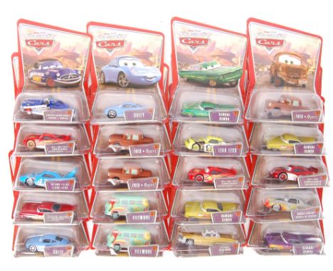 A collection of 20x assorted Mattel made carded diecast / model cars from the Disney Pixar&nbsp; World Of Cars ' series. All 