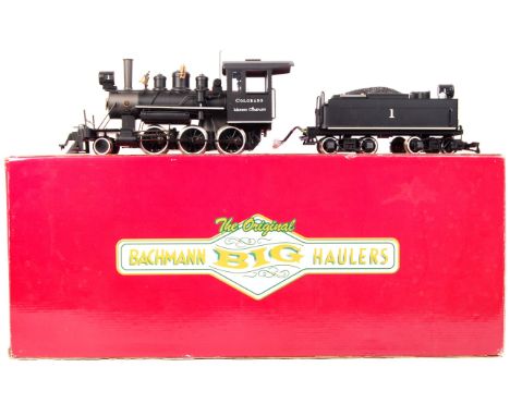 A Bachmann ' Big Haulers ' G scale electric railway trainset locomotive No. 81697 Colorado Mining Co ' Baldwin Industrial 2-6