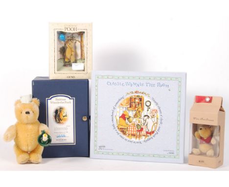 A good collection of 4x assorted Winnie The Pooh related teddy bears - all limited edition / presentation bears. Comprising: 