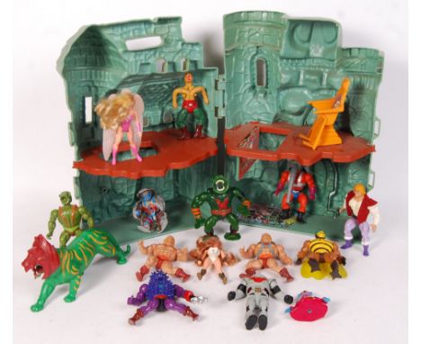 A good collection of assorted vintage 1980's Mattel made ' Master Of The Universe ' MOTU action figures. To include; Buzz Off