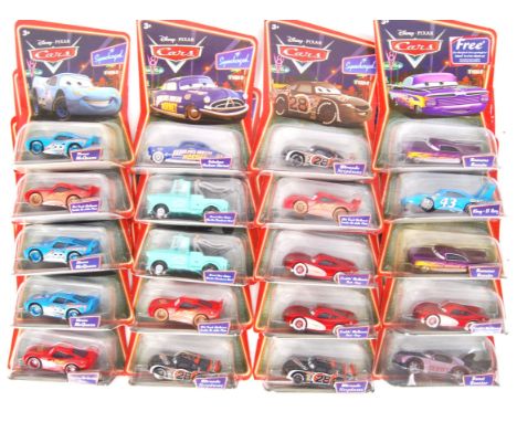 A collection of 20x assorted Mattel made carded diecast / model cars from the Disney Pixar&nbsp; ' Cars ' movie. All appear m