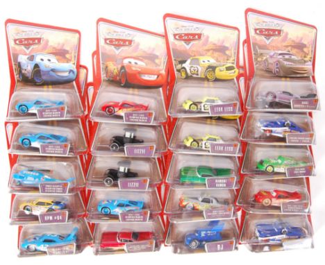 A collection of 20x assorted Mattel made carded diecast / model cars from the Disney Pixar&nbsp; World Of Cars ' series. All 