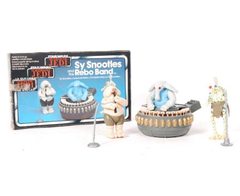 An original vintage Palitoy made Star Wars vintage action figure set ' Sy Snootles And The Rebo Band '. 100% complete, includ