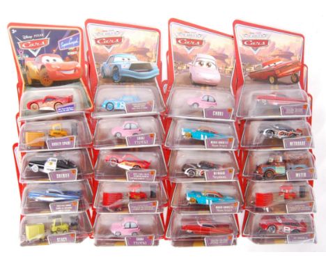 A collection of 20x assorted Mattel made carded diecast / model cars from the Disney Pixar&nbsp; World Of Cars ' series. All 
