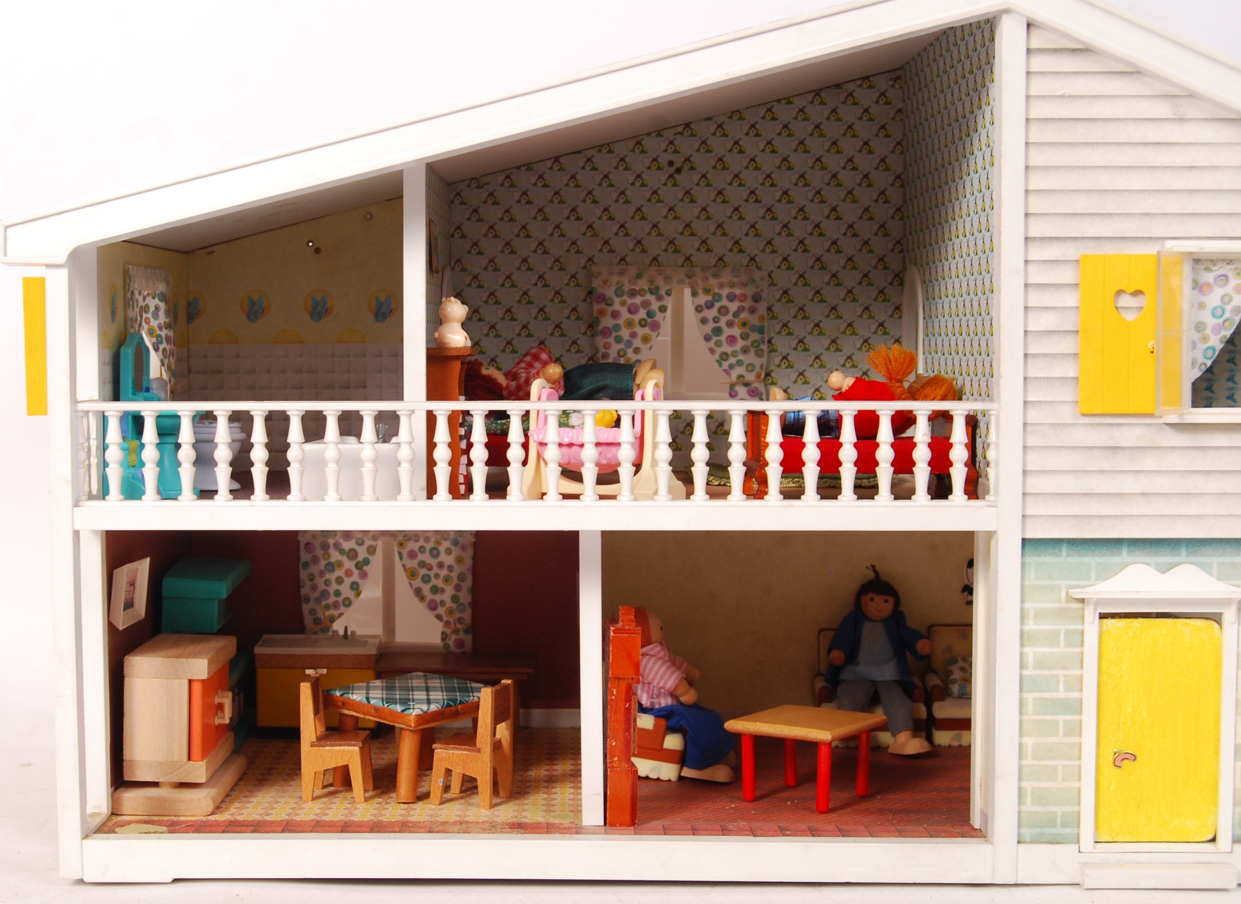 An original vintage Swedish 1970's ' Lundby ' Gothenburg dolls house