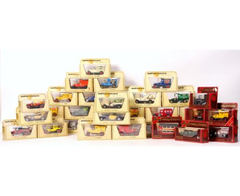 A large collection of 40x assorted vintage Matchbox Models Of Yesteryear boxed diecast model cars. Largely advertising relate