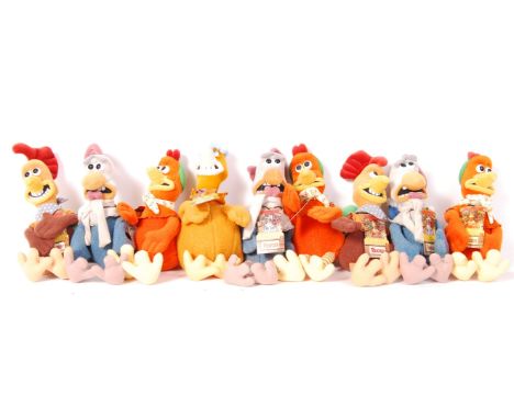 A collection of 8x Golden Bear made ' Chicken Run ' ( Aardman Animations ) soft toys - all appear 'as new' with tags. To incl