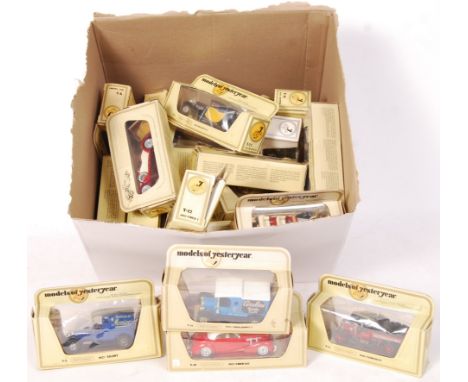 A good collection of 30x assorted vintage Matchbox Models Of Yesteryear 1:43 scale boxed diecast models. Some advertising int