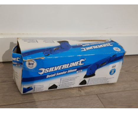 Silverline detail sander 90mm 180 watt in box