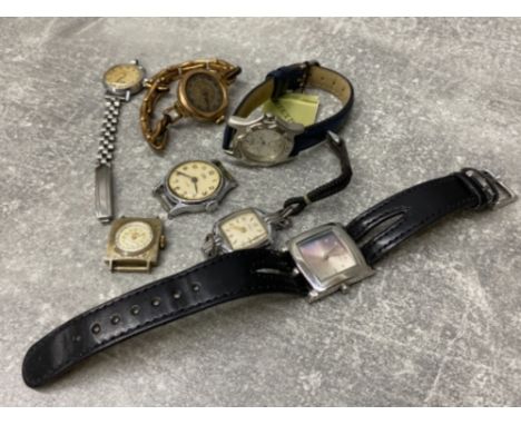 Bag of mixed watches watches, timex, smiths empire etc