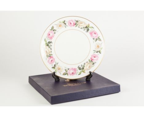 WEDGWOOD COLOSSEUM PATTERN WHITE CHINA TEA WARES, FOURTEEN TEACUPS, TEN SAUCERS, MILK JUG AND A SUCRIER AND COVER, together w