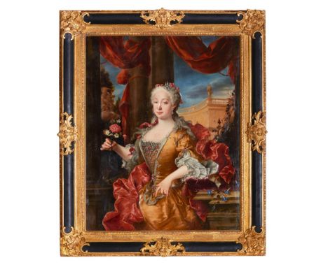 Portrait of Princess Maria Bárbara of BraganzaOil on canvas132,5x104 cm