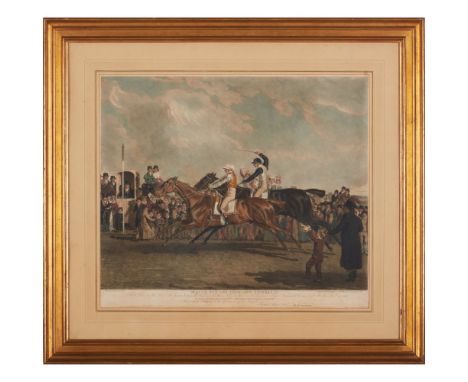 "Match for one thousand guineas!!! (...)"Coloured print on paperAfter drawing by Benjamin Marshall (1768-1835) engraved by Wi