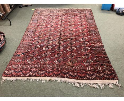 Fine antique Tekke carpet Turkmenistan circa 1900s 