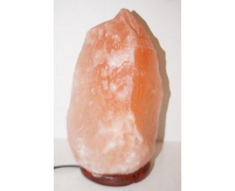 Himalayan healing rick table lamp Height 25 cm