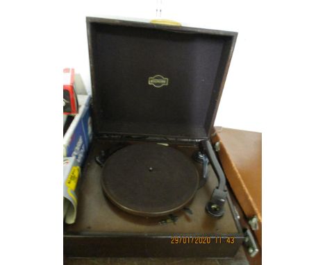 MARCONIPHONE PORTABLE RECORD PLAYER