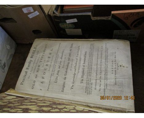 VINTAGE LEATHER BOUND BIBLE