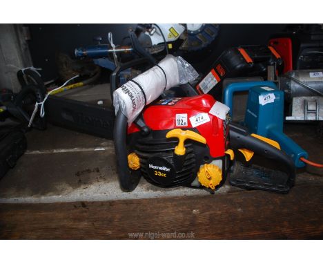 A Homelite petrol Chainsaw, good compression.