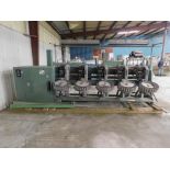 Murata Machinery Winding Machine, Model# 7R2, Serial# 89SX469040-01, 380V, 50 Hz, Working Width