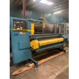 Parks Woolson Shear 82” wide 8” diameter revolver. Serial 11961. 10HP 220/460 volts, Rigging Fee $
