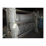 Morrison Pad Finishing Machine, Serial # 100, Length: 75", 3 Roll, rubber on steel and steel on