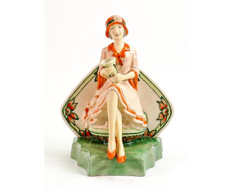Kevin Francis artists original proof lady figure Charlotte Rhead: Boxed. 