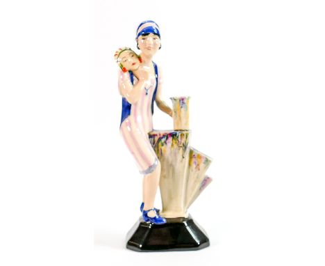 Kevin Francis artists original proof lady figure Charlotte Rhead: Boxed. 
