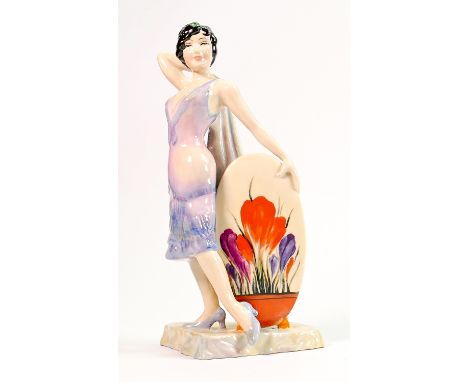 Carltonware limited edition figure Clarice Cliff the Sunshine Girl: 