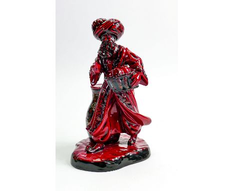 Royal Doulton Flambe figure The Lamp Seller HN3278: 
