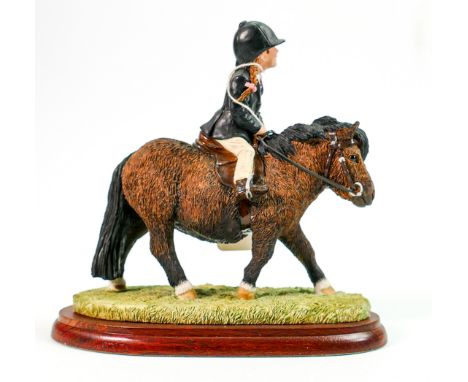Border Fine Arts Hay Days figure First Time Out: A4699, height 15cm. 