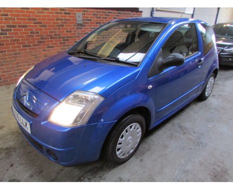 Make &amp; Model: Citroen C2 DesignDate of Reg: AU55 LLKColour: Bluecc: 1124MoT: 01-11-2021Fuel Type: PETROLMileage: 66kTrans
