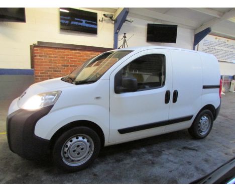 Make &amp; Model: Peugeot Bipper S HDIDate of Reg: NU62 JJFColour: Whitecc: 1248MoT: 14-10-2021Fuel Type: DIESELMileage: 157k