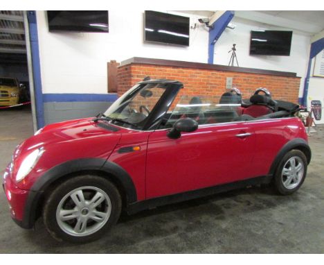 Make &amp; Model: Mini OneDate of Reg: LS05 HBKColour: Redcc: 1598MoT: 26-08-2021Fuel Type: PETROLMileage: 91kTransmission: M