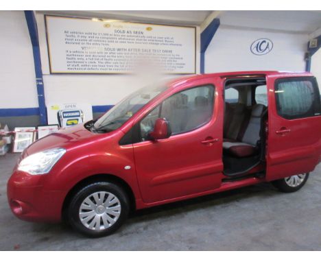 Make &amp; Model: Citroen Berlingo M-Sp VTR HDIDate of Reg: BV10 VDPColour: Redcc: 1560MoT: 04-04-2021Fuel Type: DIESELMileag