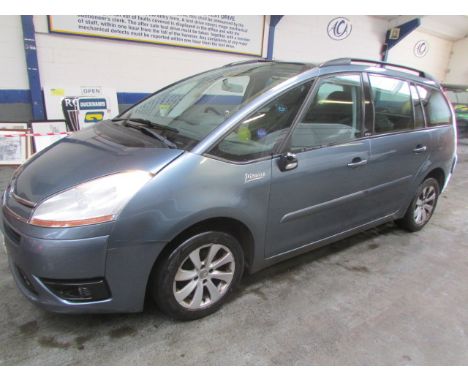 Make &amp; Model: Citroen C4 G Picasso VTR+Date of Reg: LK10 AXRColour: Greycc: 1560MoT: 22-11-2020Fuel Type: DIESELMileage: 