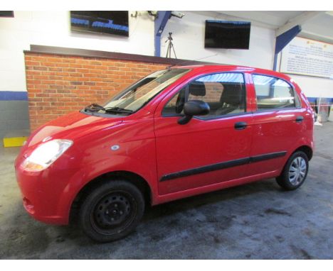 Make &amp; Model: Chevrolet Matiz SDate of Reg: AF59 YZUColour: Redcc: 796MoT: 25-10-2021Fuel Type: PETROLMileage: 68kTransmi