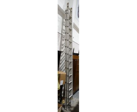 Stevens &amp; Carter two-section extending ladder, 3.5m approx. each section&nbsp;