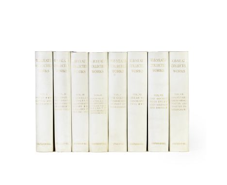 YEATS (WILLIAM BUTLER)The Collected Works in Verse and Prose, 8 vol., FIRST COLLECTED EDITION,  limited to 1060 copies, photo