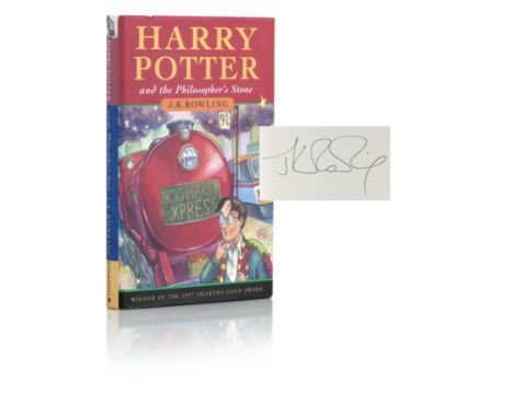 ROWLING (J.K.)Harry Potter and the Philosopher's Stone, FIRST EDITION, third printing, SIGNED BY THE AUTHOR on the dedication