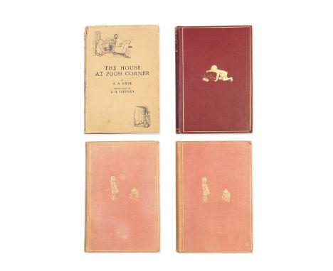 MILNE (A.A.)The House at Pooh Corner,  light off-setting from jacket flap to free endpapers, dust-jacket (loss to head of spi