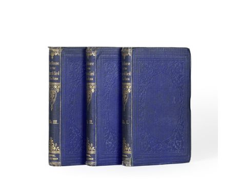 LE FANU (JOSEPH SHERIDAN)The House by the Church-yard, 3 vol., FIRST EDITION, FIRST ISSUE,  half-title in volume 3 only (as i