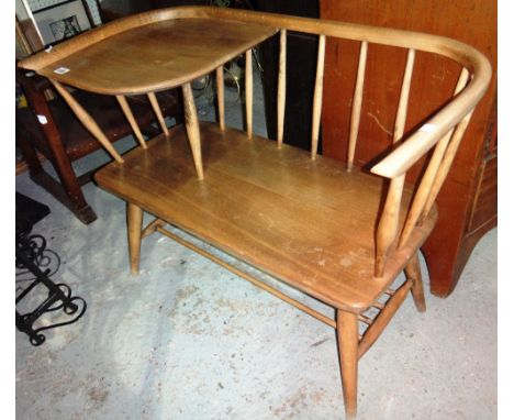 A 20th century Ercol telephone table.