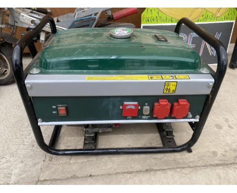 A GASOLINE ENGINE GENERATOR 