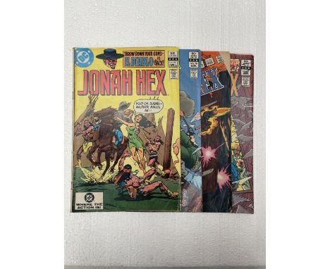 FOUR VINTAGE DC JONAH HEY COMICS FROM THE 1980'S 