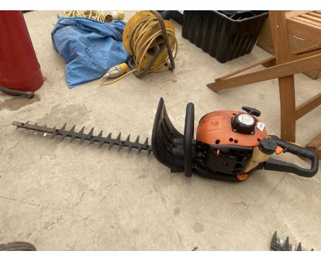 A TIMBERPRO PETROL ENGINE HEDGE TRIMMER 