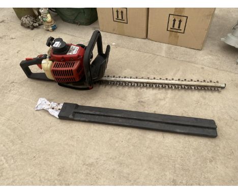 A ROLSON PETROL ENGINE HEDGE TRIMMER 