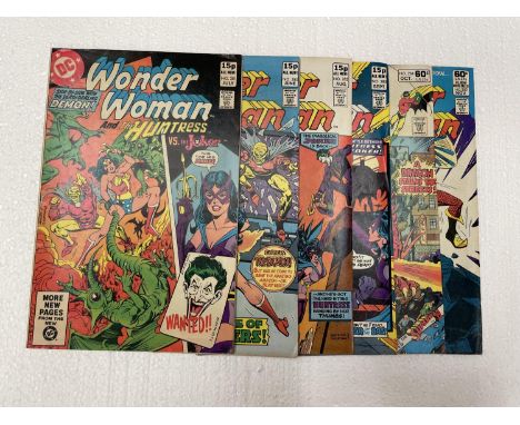 SIX VINTAGE DC WONDERWOMAN COMICS JUNE/NOVEMBER 1981 