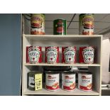 LOT: (33lt.) Ketchup, Poivres, Olives
