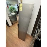 Tablette en Acier Inox., 60'' x 15''